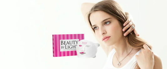 Beauty By Light" Silicon LED Therapy Mask with Near-Infrared