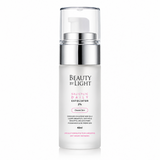 Skincare bottle labeled 'Beauty by Light' on a white background 40ml bottle