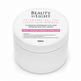 Beauty by Light aftercare gel container on a white background