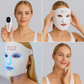 Beauty By Light LED Light Therapy Facial Mask Green Light Anti-Aging Skincare Treatment