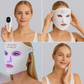 Beauty By Light LED Light Therapy Facial Mask Purple Light Anti-Aging Skincare Treatment
