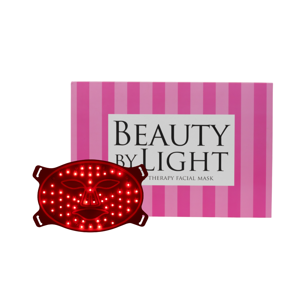 Beauty By Light LED Light Therapy Facial Mask Red Light Anti-Aging Skincare Kit