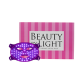 Beauty By Light LED Light Therapy Facial Mask Purple Light Anti-Aging Skincare Kit