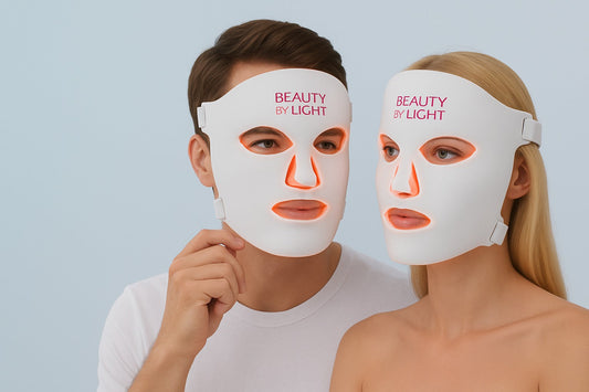 Beauty By Light LED Light Therapy Mask with Near-Infrared Silicon Mask