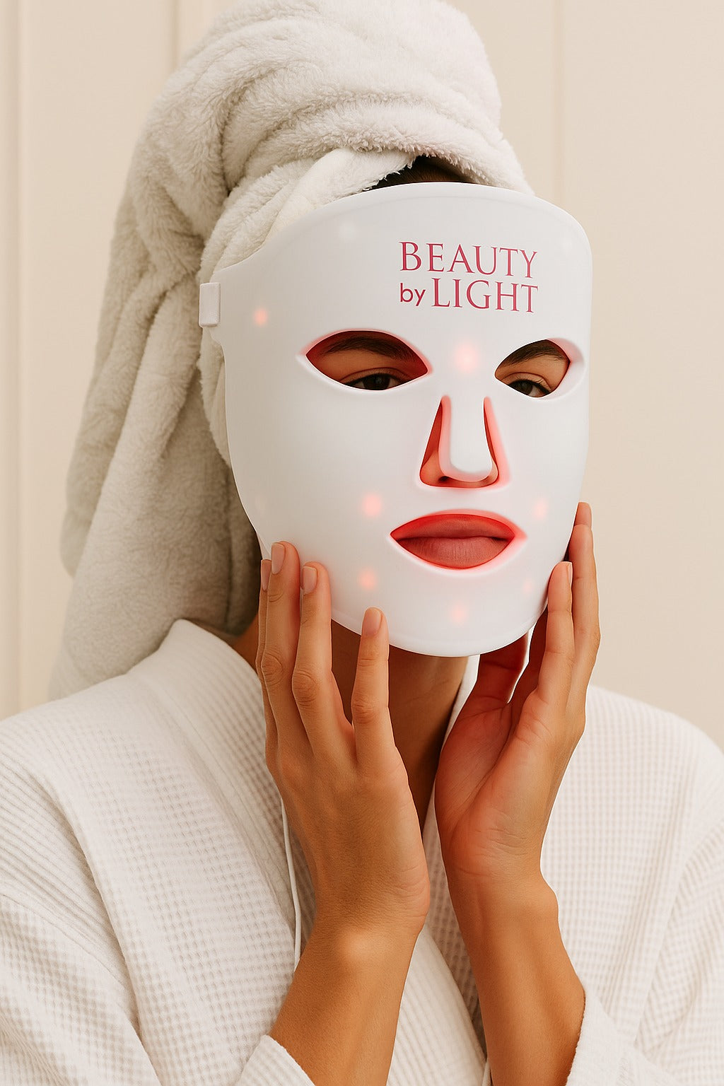 Beauty By Light LED Light Therapy Facial Mask Anti-Aging Skincare Treatment