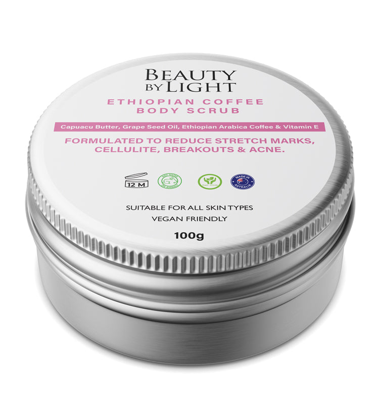 Coffee Body Scrub Ethiopian with Capuacu Butter