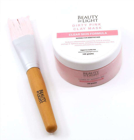 Pink Clay Mask  & Application Brush - 140 grams