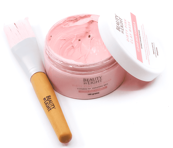 Pink Clay Mask  & Application Brush - 140 grams